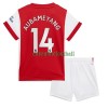 Maillot de Supporter Arsenal Pierre-Emerick Aubameyang 14 Domicile 2021-22 Pour Enfant